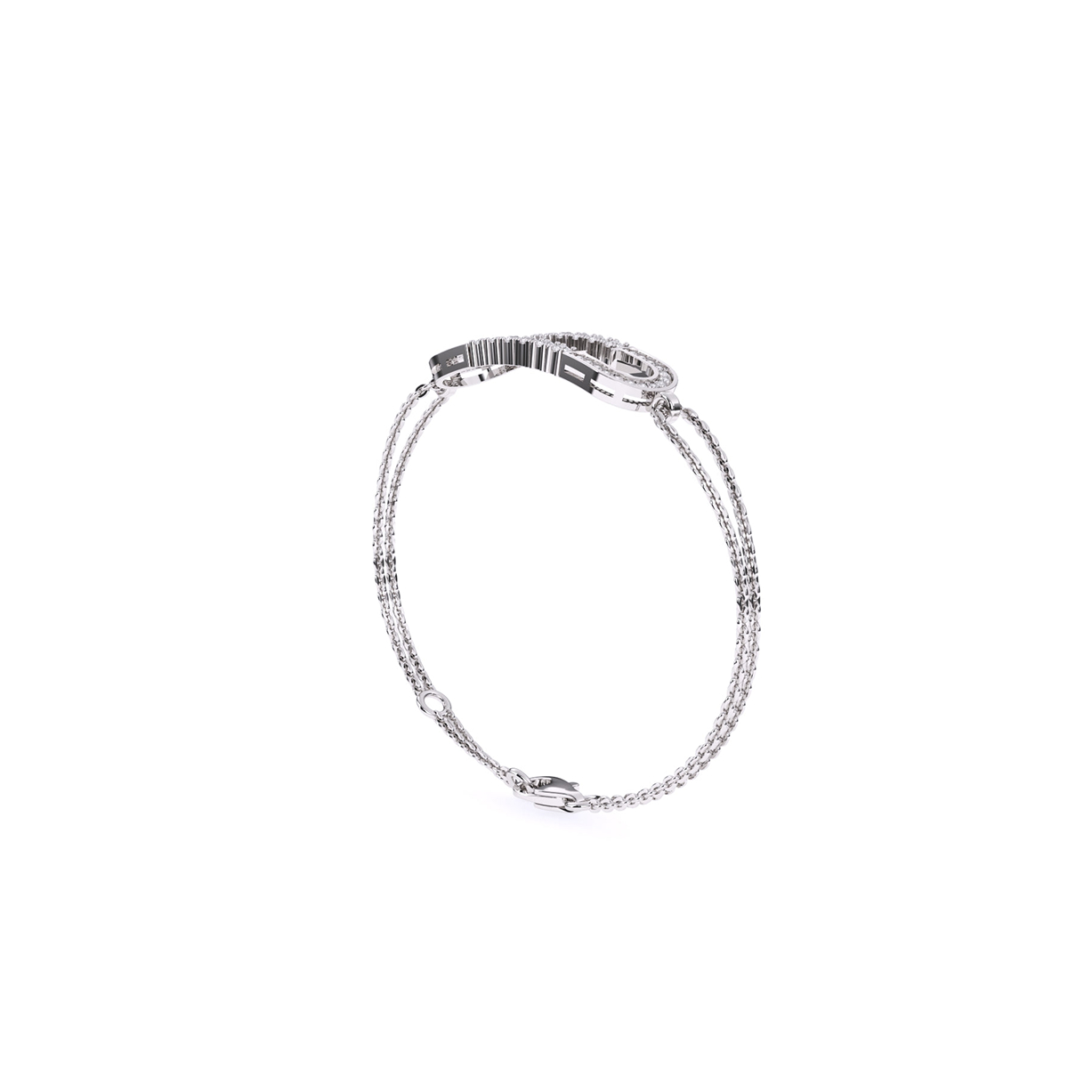 Rose Gold Stylish Charm Adjustable Free Size Designer Bracelet